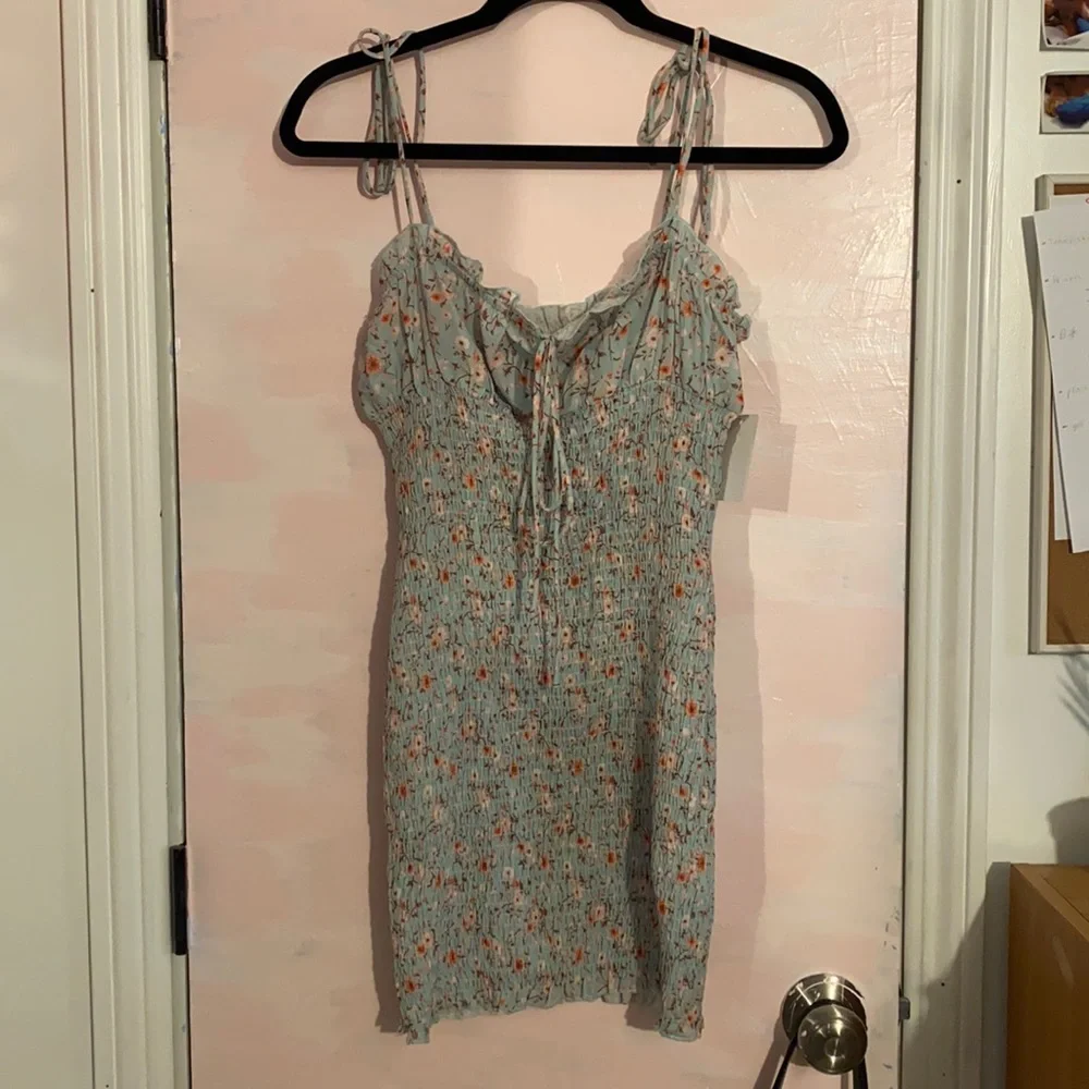 Floral Mini Dress - Picture 2 of 4